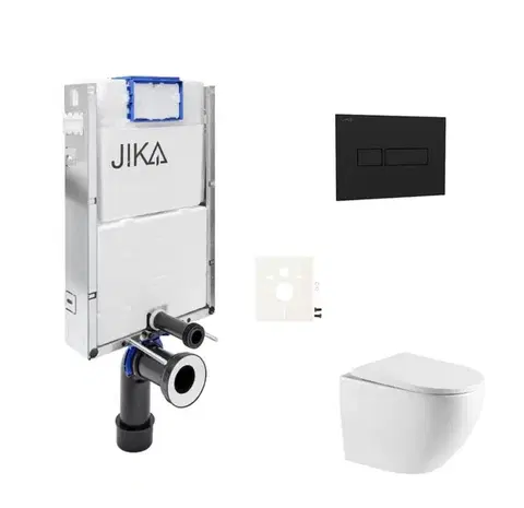 Záchody Závěsný WC set k zazdění SAT SIKOJZREX67CRM SIKOJZREX67CRM