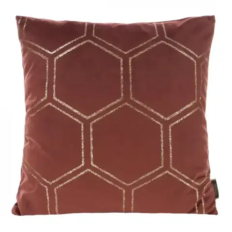 Dekoračné obliečky Obliečka na vankúš Blink/12/K 45x45 bordová 387675