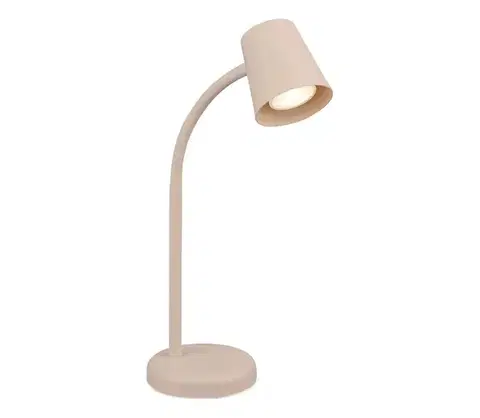 Lampy Briloner 7476-011 - Stolová lampa SKRIVA 1xGU10/9W/230V béžová 7476-011