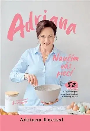 Sladká kuchyňa Naučím vás piecť - Adriana Kneissl