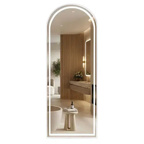 Kúpeľňové zrkadlá REA - Zrkadlo LED Orbit 50x160cm White HOM-07054