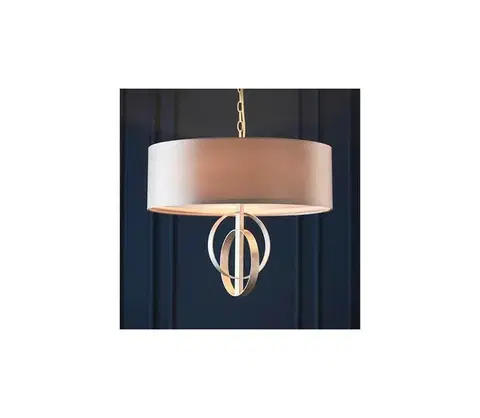 Svietidlá Endon 95216 - Luster na reťazi 3xE27/10W/230V pr. 60 cm sivý 95216