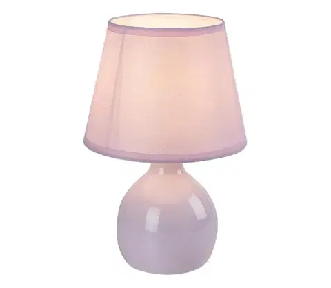 Lampy Rabalux 74078 - Stolná lampa INGRID 1xE14/40W/230V ružová 74078