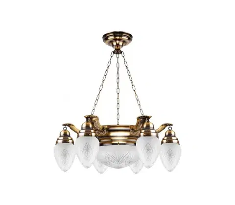 Svietidlá KEMAR Luster AZERO AW50 / P 6xE27/60W + 1xE27/100W AW50/P