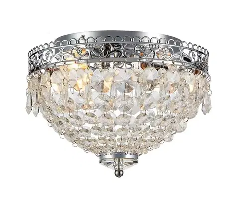 Svietidlá Markslöjd 108423 - Stropné svietidlo JOLINE 2xE14/40W/230V chróm 108423