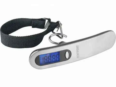 Kuchynské váhy EXTOL PREMIUM Váha na batožinu digitálna, max. 50kg, +-300g, podsvietený LCD