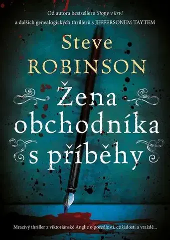 Detektívky, trilery, horory Žena obchodníka s příběhy - Steve Robinson