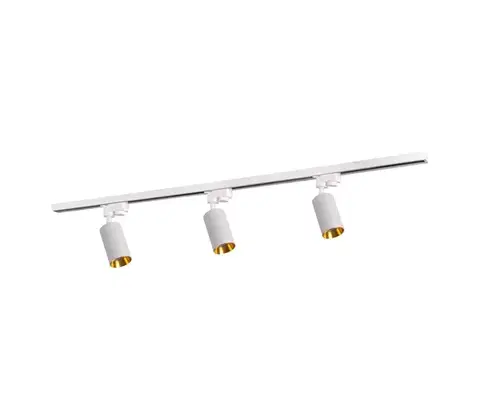 Svietidlá  Bodové svietidlo do lištového systému MARIBEL 3xGU10/10W/230V +1 m lištový systém 321664