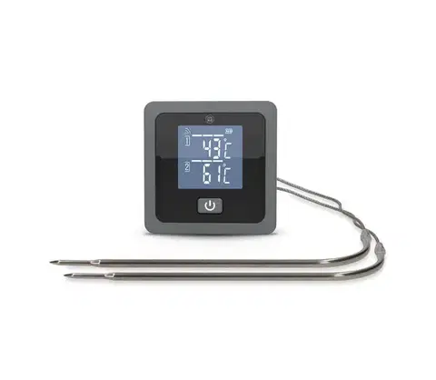 Dózy na potraviny  BTKAT10GY - Inteligentný digitálny teplomer na mäso SmartLife 0–300 °C 2× AAA BTKAT10GY