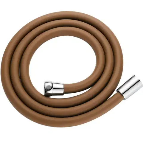 Sprchové hadice Sprchová hadica silikónová Fit Brown 150 cm hnedý