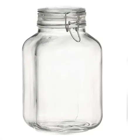 Dózy na potraviny MAKRO - Dóza hermetická 3L, sklenená