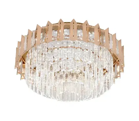 Svietidlá BRILAGI - stmievateľné LED stropné svietidlo SPECTRA LED/45W/230V pr. 48 cm zlaté + diaľkové ovládanie BRSL61032G-LED