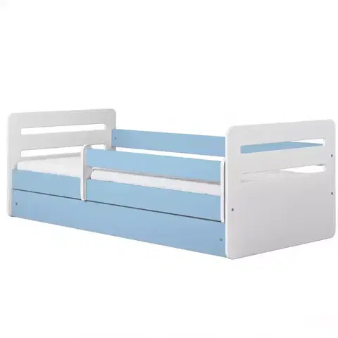 Postele pre dievčatá Detská posteľ Tomi+Sz Modrá 80x180