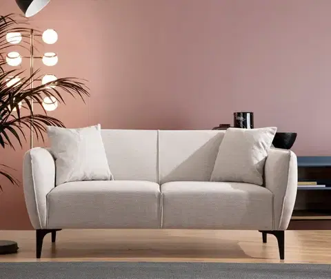 Pohovky a gauče Dvojmiestna pohovka Belissimo - Off White