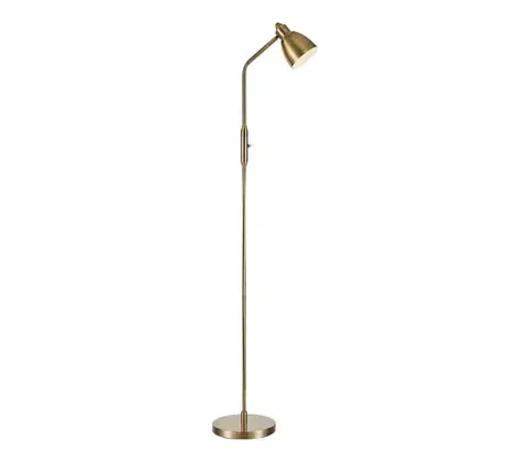 Lampy Markslöjd 108715 - Stojacia lampa STORY 1xE14/40W/230V mosadz 108715
