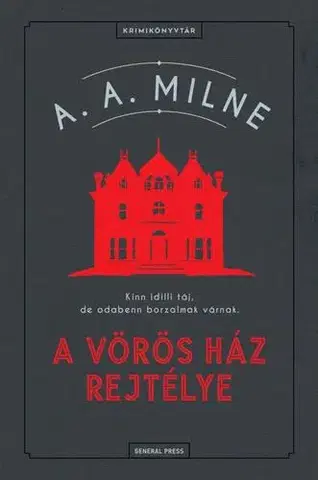 Detektívky, trilery, horory A Vörös Ház Rejtélye - A. A. Milne