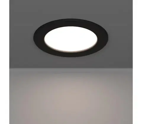 Svietidlá Eglo 901387 - LED zapustené svietidlo FUEVA LED/6,3W/230V priemer 11,9 cm čierne 901387