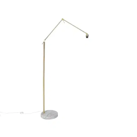 Stojace lampy Moderná stojaca lampa zlatá nastaviteľná - Editor