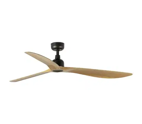 Ventilátory FARO Barcelona FARO 34360 - Stropný látor OUTWOOD L hnedá/čierna pr. 150 cm IP44 + DO 34360