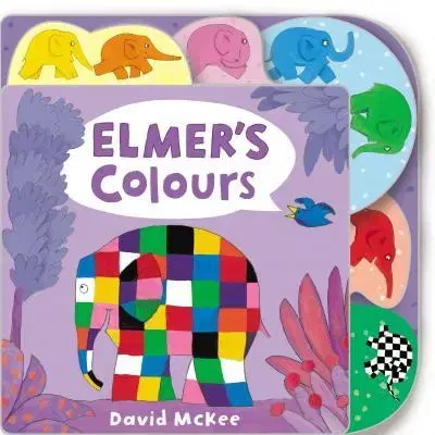Leporelá, krabičky, puzzle knihy Elmer's Colours - David McKee