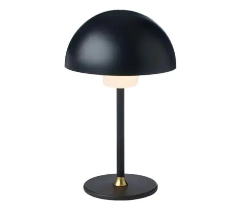 Lampy Halo Design 747573 - LED stmievateľná nabíjateľná lampa MOON LIGHT LED/2,7W/2600 mAh čierna 747573