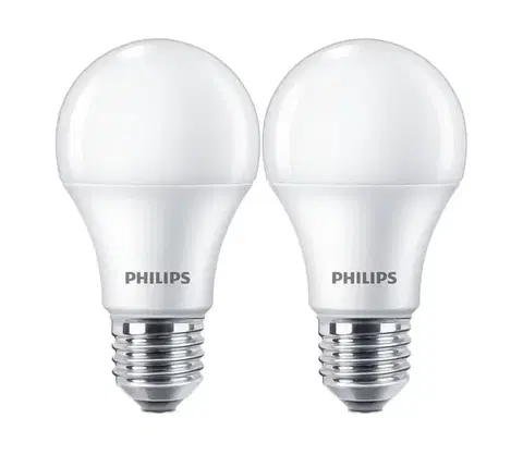 Žiarovky Philips LEDbulb 10-75W A60 E27 840
