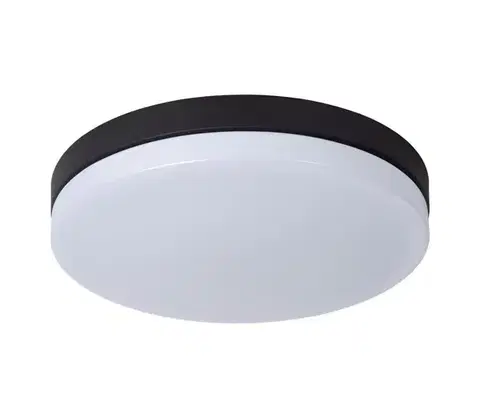 Svietidlá Lucide 79111/40/30 - LED Kúpeľňové svietidlo BISKIT LED/36W/230V IP44 čierna 79111/40/30