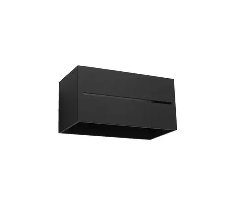 Svietidlá  Nástenné svietidlo LOBO 2xG9/40W/230V čierna SL.0530