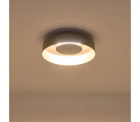 Svietidlá Eurolamp LED Stropné svietidlo LED/20W/230V 3000K čierna 144-18057