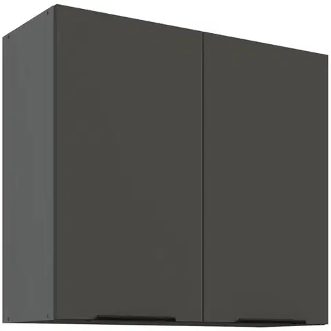 Kuchynské skrinky visiace Kuchynská skrinka Aria-Gr/Ant Anti Fingerprint 80g-72 2f