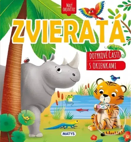 Leporelá, krabičky, puzzle knihy Malý objaviteľ - Zvieratá