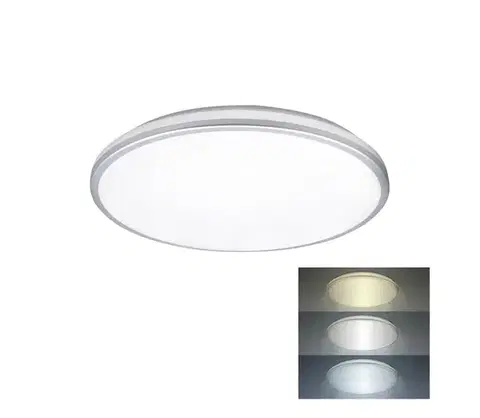 Svietidlá  WO796- LED Kúpeľňové stropné svietidlo LED/18W/230V 3000/4000/6500K IP54 WO796
