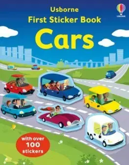 Nalepovačky, vystrihovačky, skladačky First Sticker Book Cars - Simon Tudhope