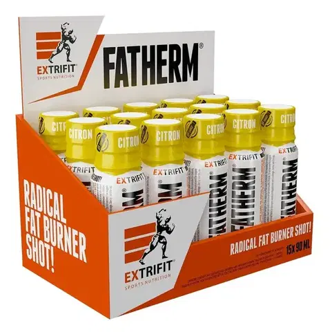 Komplexné spaľovače Fatherm Shot - Extrifit  15x90 ml. Citrón