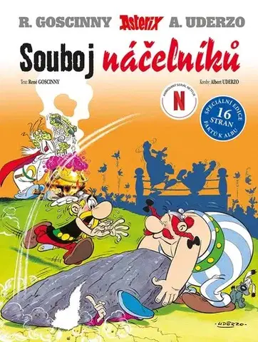 Komiksy Asterix 19: Souboj náčelníků, Speciální vydání - René Goscinny,Michal Lázňovský,Albert Uderzo,Kateřina Vinšová