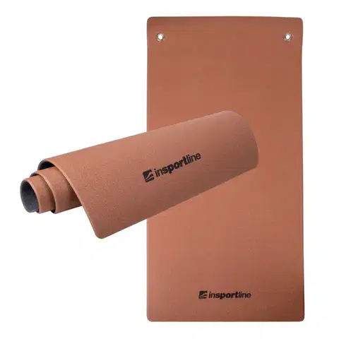 Podložky na cvičenie Podložka na cvičenie inSPORTline Aero Advance 140x60x0,9 cm mocha mousse-šedá