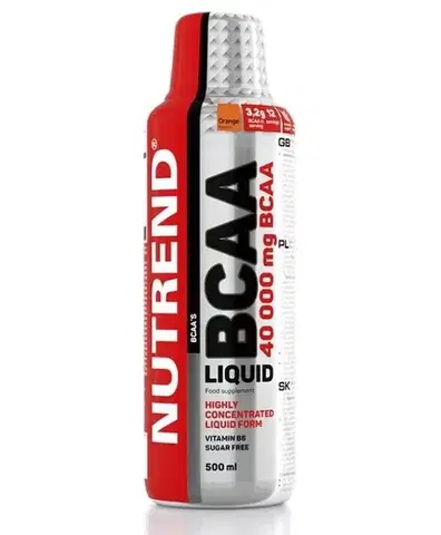 Tekuté (Amino+BCAA) BCAA Liquid - Nutrend 1000 ml. Orange