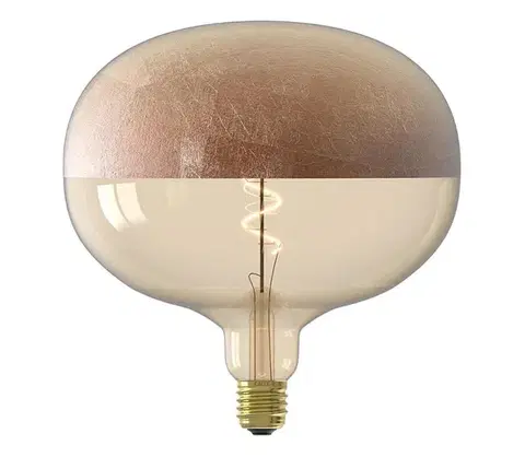 Žiarovky  Stmievateľná LED filamentová žiarovka E27, 6W, 230V, 1800K, s medeným krytom, CRI 90 8712879155867