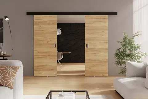 Posuvné dvere KIER Posuvné dvere WERDI DUO | 152 cm Farba: Dub craft zlatý