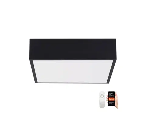 Svietidlá  NEO 07237L - LED Stmievateľné stropné svietidlo CANTO 22W/230V čierna Tuya+DO 07237L