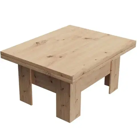 Konferenčné stolíky s úložným priestorom Konferenčný rozkladací, zdvíhací stolík  Eryk dub Artisan
