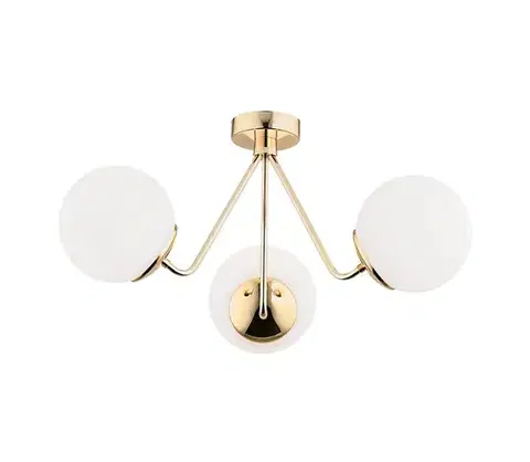 Svietidlá Argon 1481 - Luster prisadený TOMAR 3xE27/15W/230V mosadz 1481