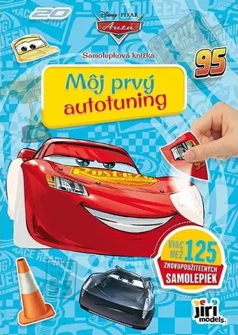 Nalepovačky, vystrihovačky, skladačky Moje 1. oblečkovanie: Autá