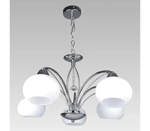 Svietidlá Prezent  - Luster na reťazi ARAGONA 5xE27/60W/230V 