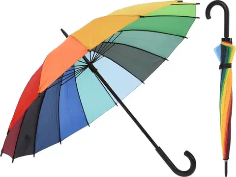 Módne doplnky MAKRO - Dáždnik 98cm Rainbow