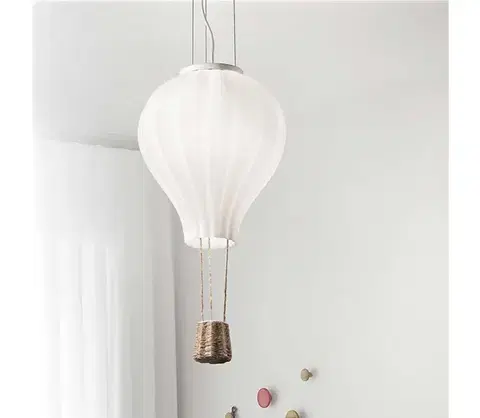 Svietidlá Ideal Lux - Luster na lanku DREAM BIG 1xE27/42W/230V pr. 42 cm 261195