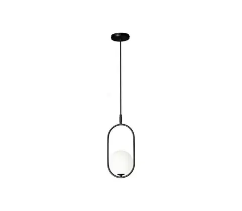 Svietidlá  Luster na lanku CORDEL 1xG9/28W/230V čierna 31-10148