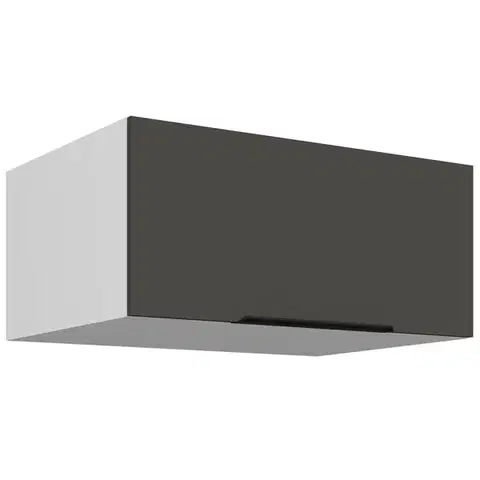 Kuchynské skrinky visiace Kuchynská skrinka Aria-Gr/Wh Anti Fingerprint 80 Nagu-36 1f