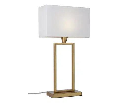 Lampy Cottex B2821BM - Stolná lampa KENSINGTON 1xE14/40W/230V zlatá B2821BM