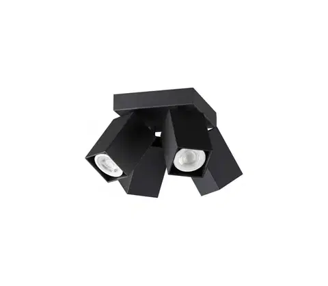 Svietidlá Ideal Lux - LED bodové svietidlo DYNAMITE 4xGU10/7W/230V CRI 90 čierne 371313